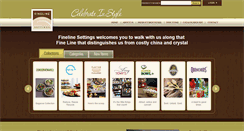 Desktop Screenshot of finelinesettings.com